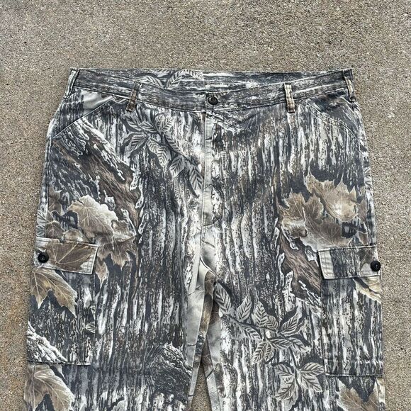 Vintage Liberty Pants Mens Xtra Large XL 42x31 RealTree Camo Hunting 90s USA - Picture 3 of 13